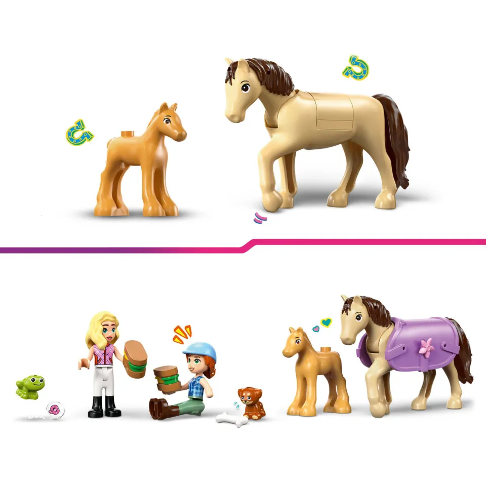 Lego Friends Trailer met Paard en Veulen Speelgoed voor Kinderen 42695, foto 4