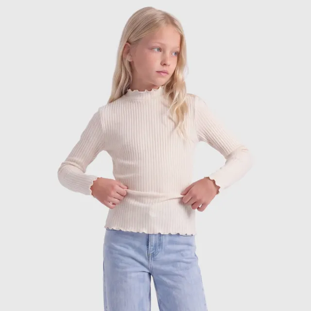 Only KIDS ONLY GIRL longsleeve - ecru