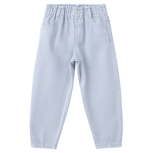 Mango Kids barrel jeans - lichtblauw, foto 2