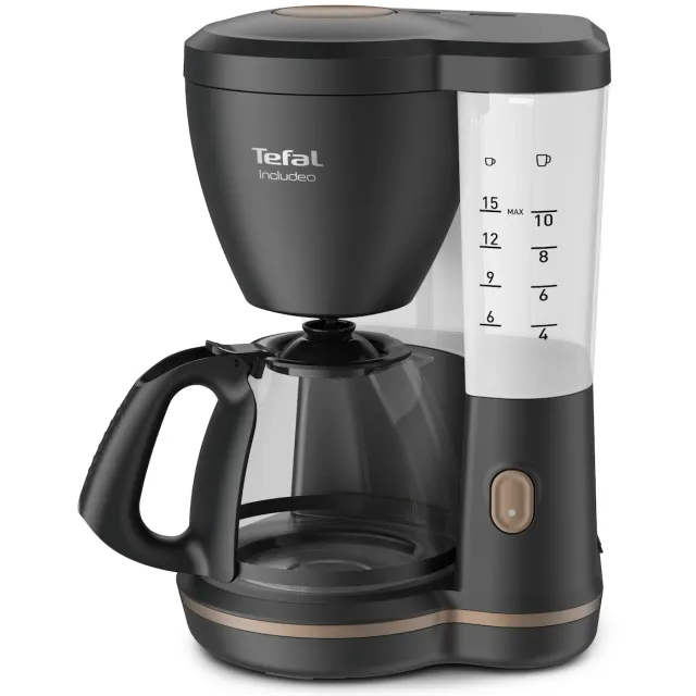Tefal Includeo CM5338 filterkoffiezetapparaat zwart