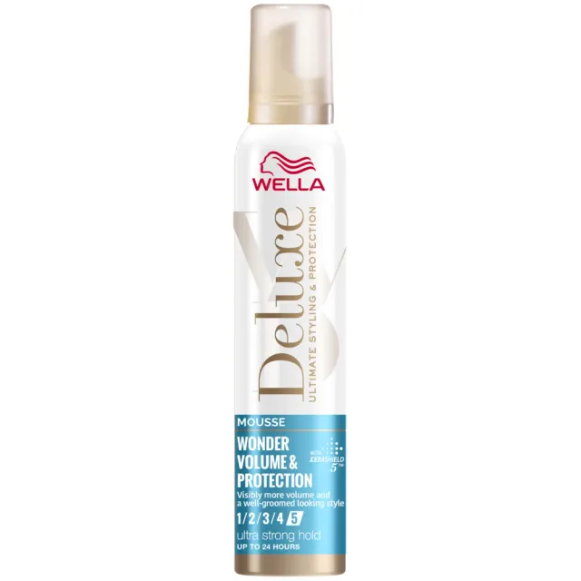 Wella Deluxe Wonder Volume & Protection mousse