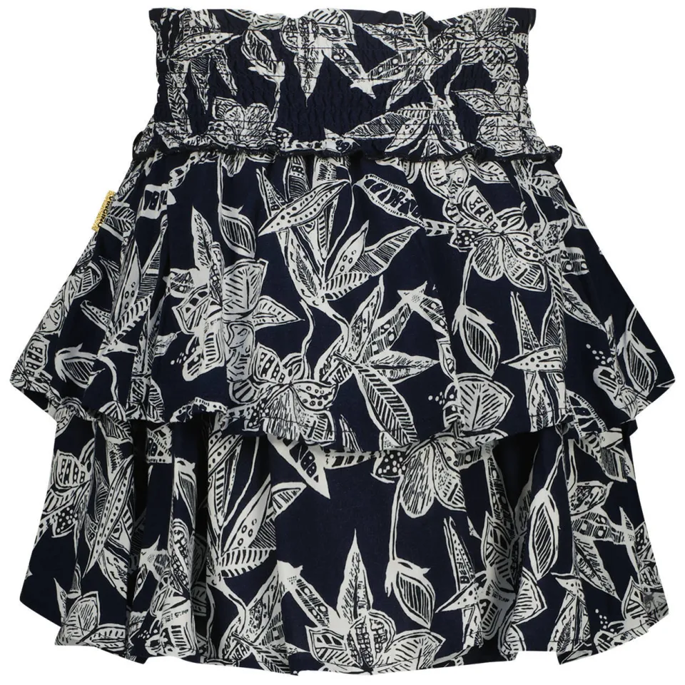 Vingino Qitty strokenrok donkerblauw donkerblauw/wit, foto 4