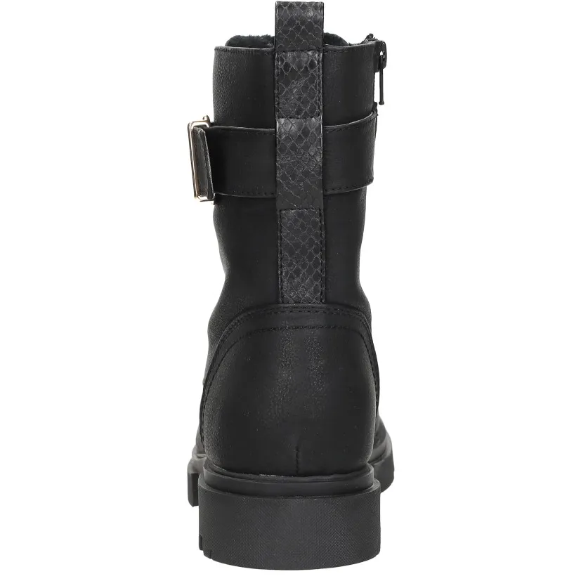 Sub55 plat enkellaarsjes zwart, foto 4