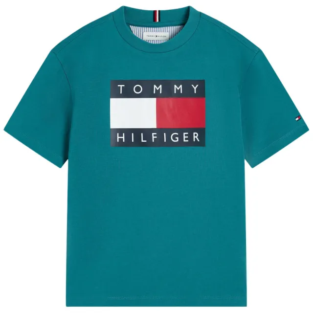 Tommy Hilfiger t-shirt petrol, foto 2