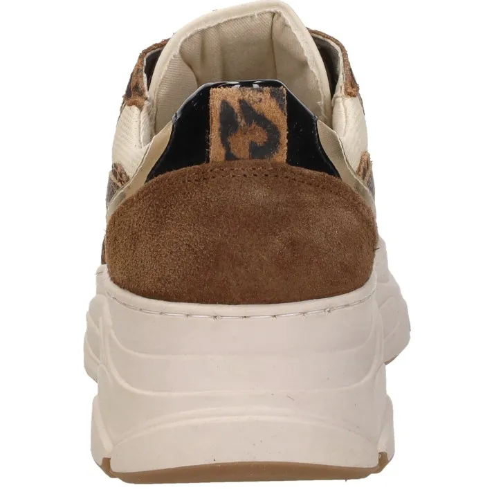 Sub55 lage sneakers donkerbruin, foto 4