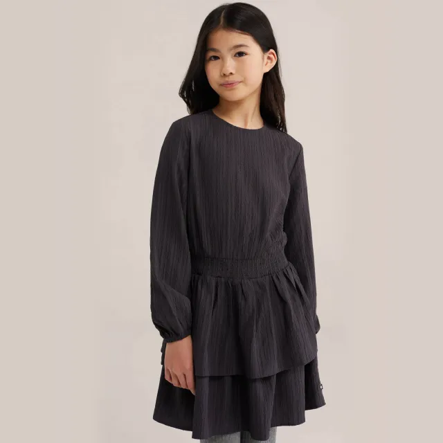 WE Fashion korte jurk antraciet