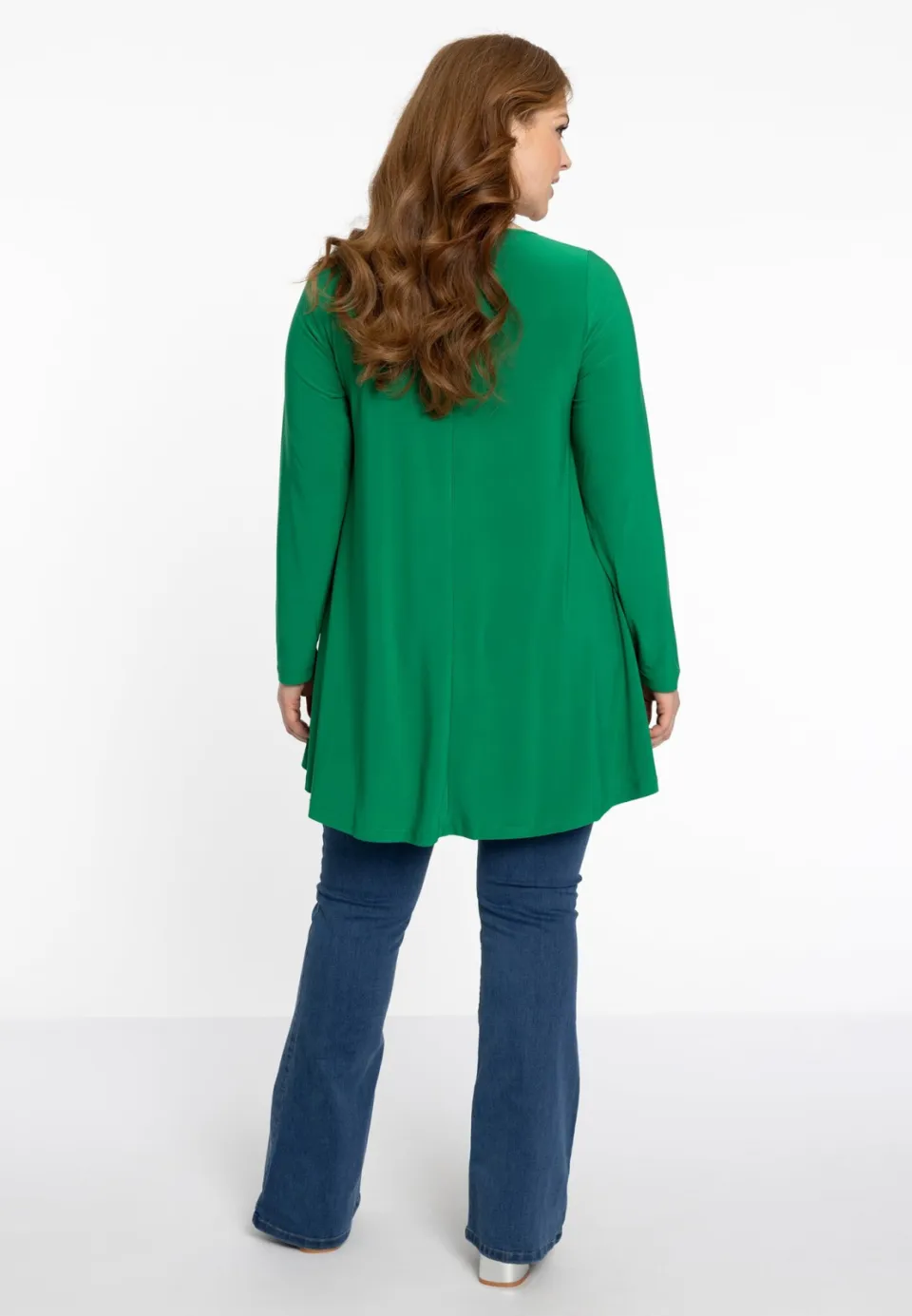Yoek Tuniek Swing | Grote maten tuniek | Groen, foto 5