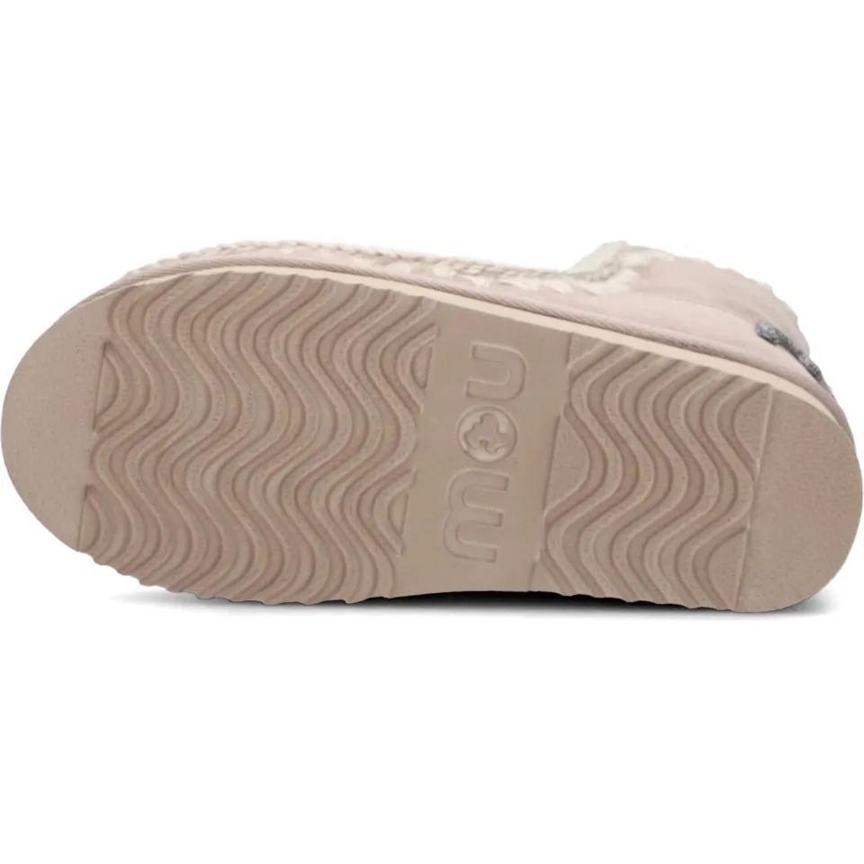 Mou Eskimo 18 glitter logo laars beige, foto 5