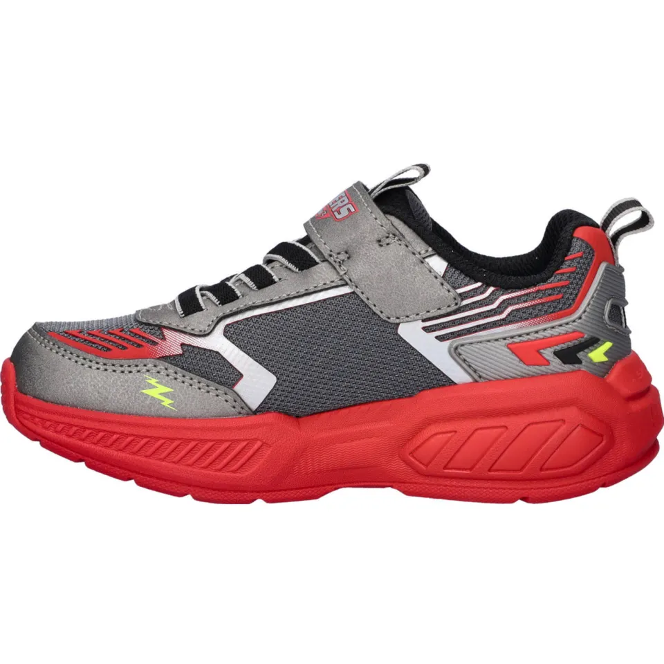 Skechers Light storm 3.0 sneakers grijs/rood, foto 2