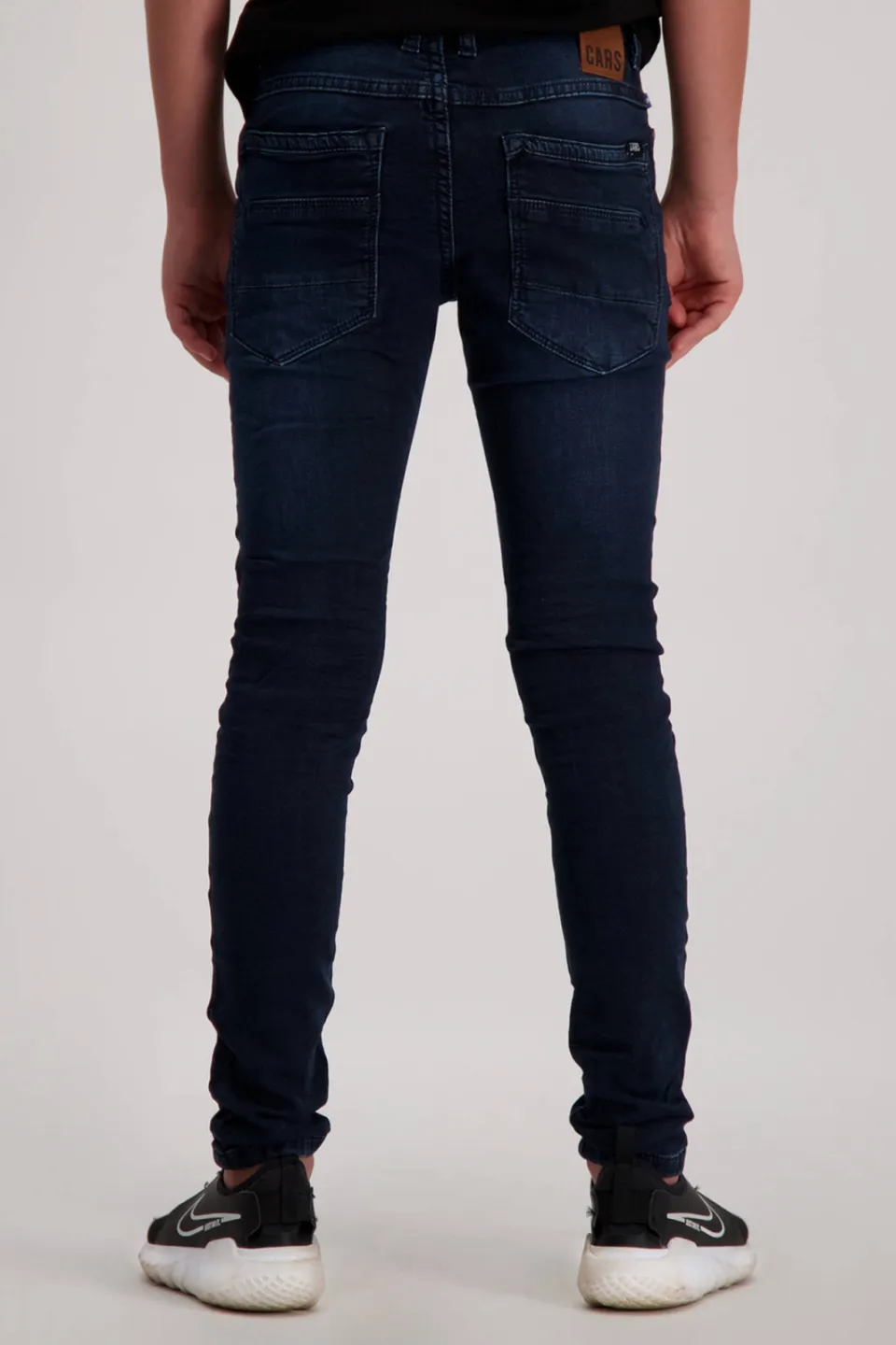 Cars Burgo slim fit jog jeans donkerblauw blue black, foto 4