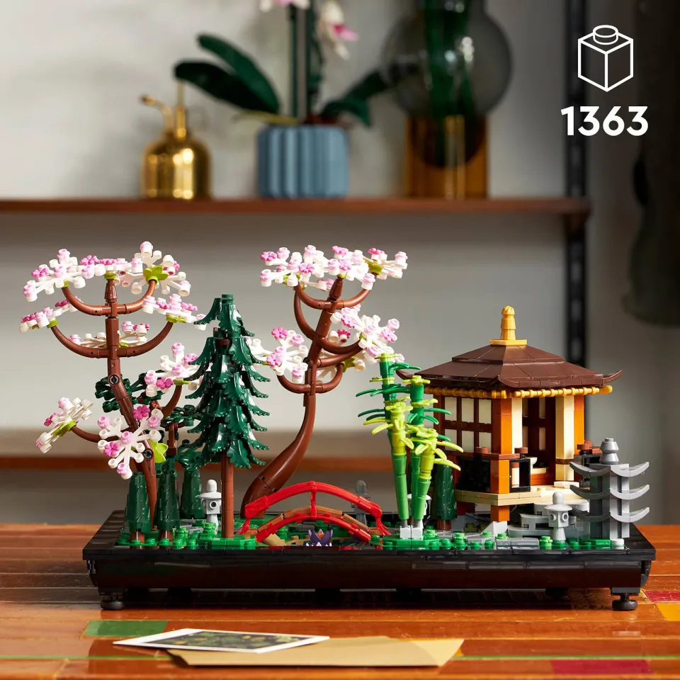 Lego Icons Rustgevende tuin Botanisch Mindfulness Bouwpakket voor Volwassenen 10315, foto 5