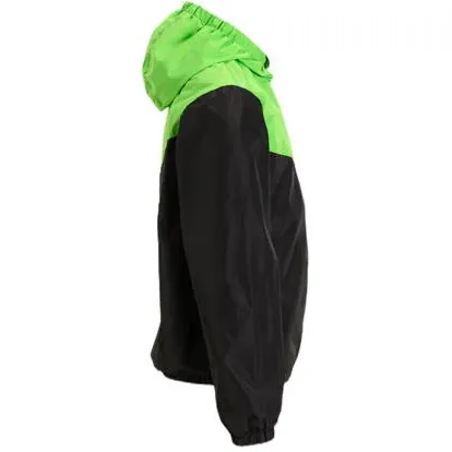 Orange Stars hooded jacket jas zwart groen, foto 3
