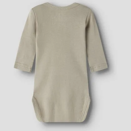 NAME IT BABY romper - groen/wit/grijs (set van 3), foto 3