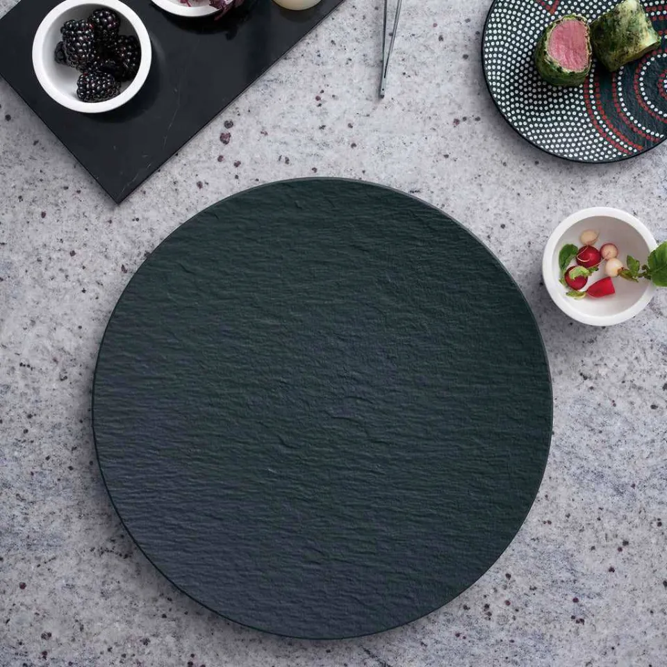 Villeroy & Boch Manufacture Rock pizzabord zwart, foto 2