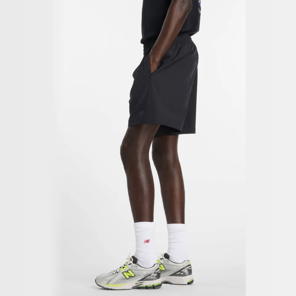 New Balance Athletics Stretch Woven casual short zwart, foto 5