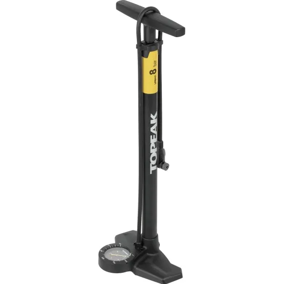Topeak JoeBlow Urban EX mit TwinHead - Handpomp grijs