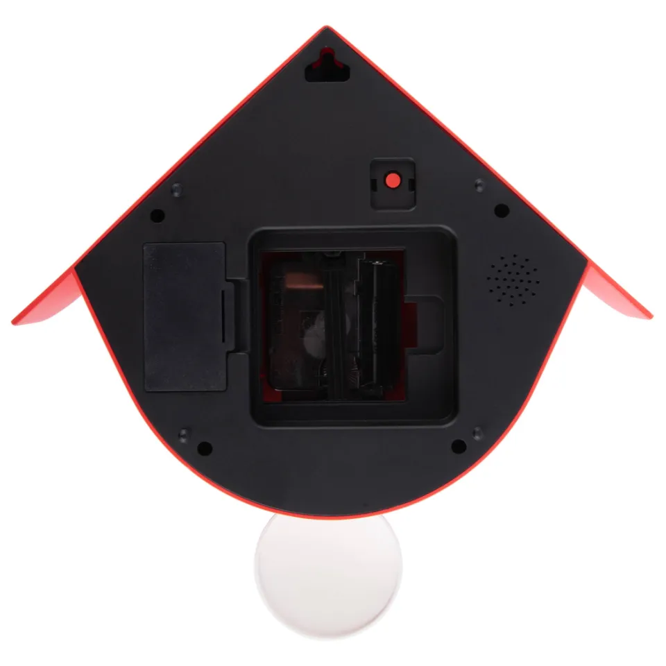 Karlsson Retro Cuckoo wandklok rood, foto 6