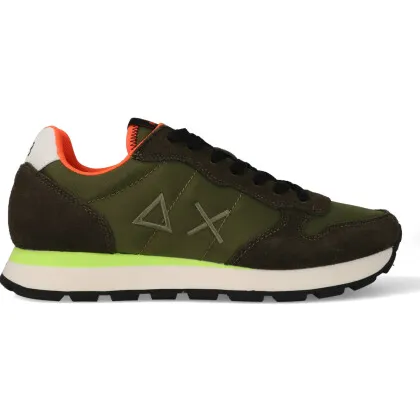 Sun68 Tom lage sneakers groen
