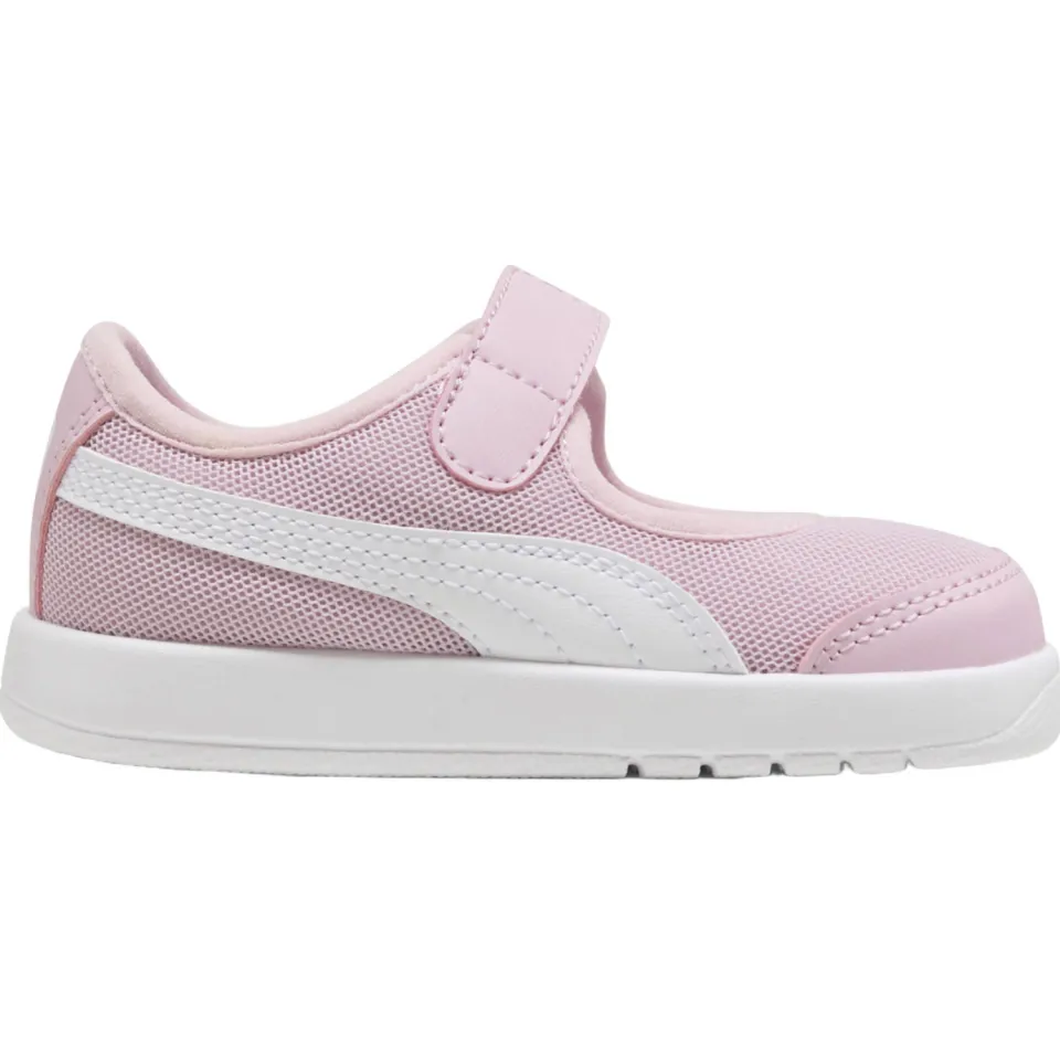 Puma ballerina sneakers Courtflex V3 Lina roze/wit