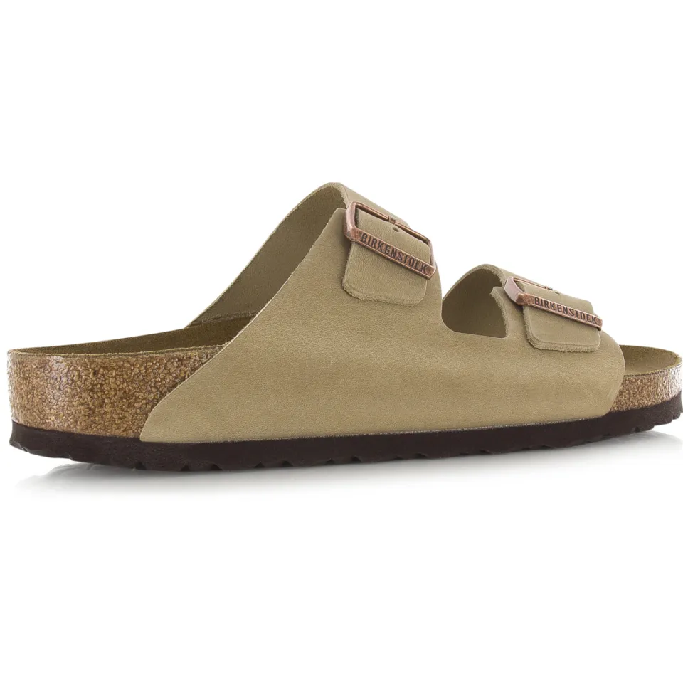 Birkenstock Arizona Oiled leather Taba Nubuck Unisex bruin, foto 3