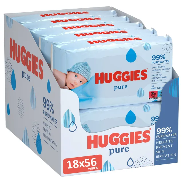 Huggies Pure 99% water billendoekjes