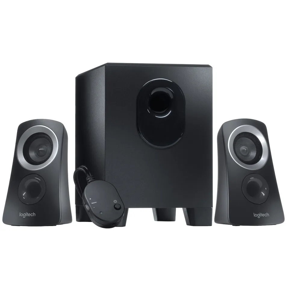 Logitech Z313 2.1 speakerset zwart, foto 2