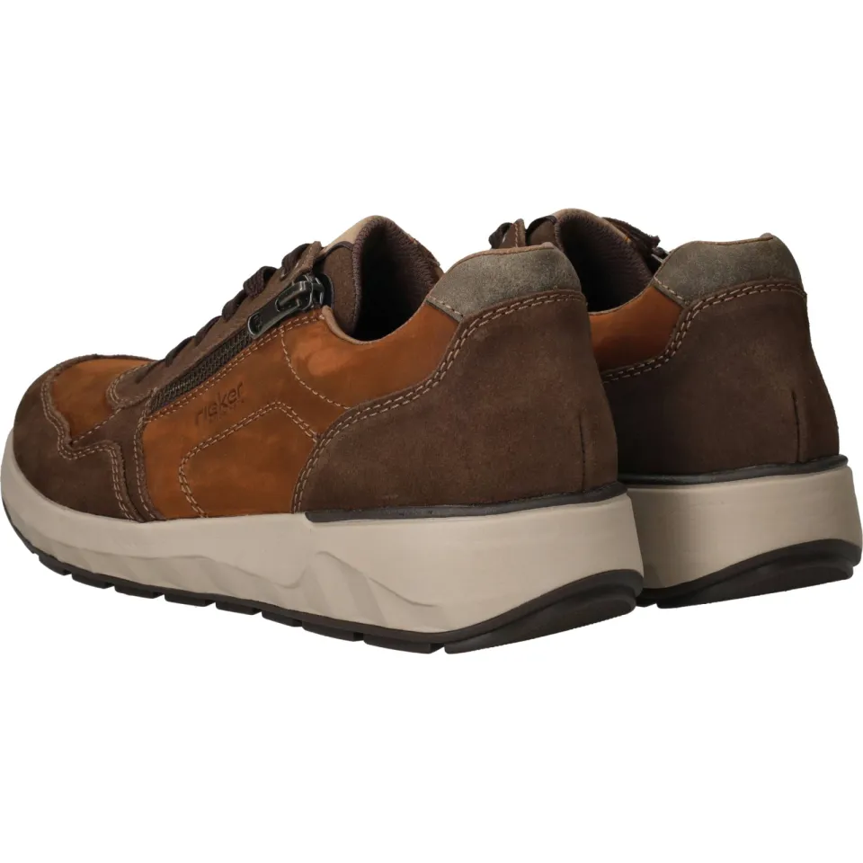 Rieker veterschoenen laag cognac, foto 5