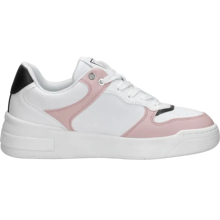 Guess Clarkz 2 lage sneakers wit