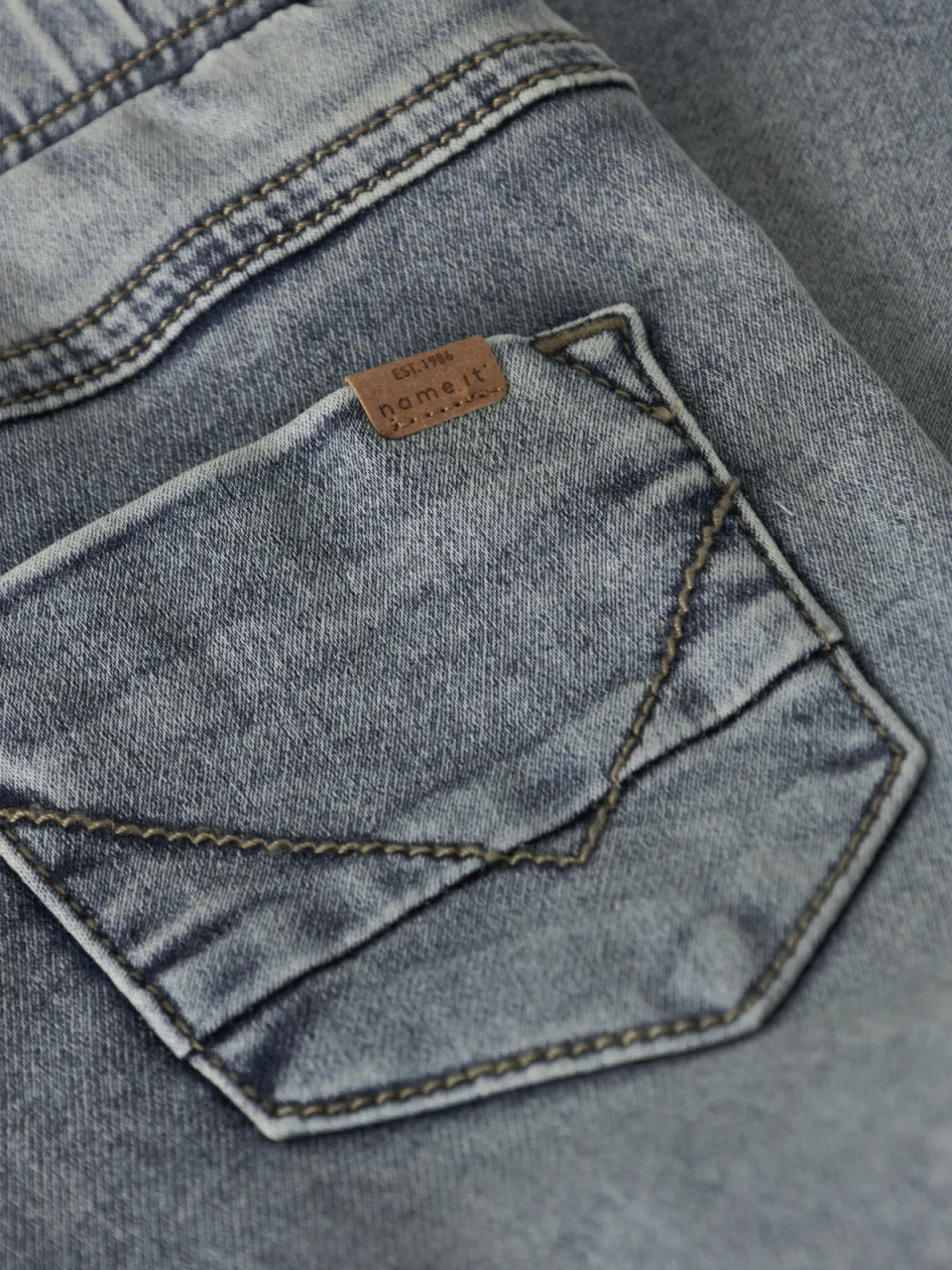 NAME IT MINI slim fit jeans NMMRYAN Medium blue denim, foto 4