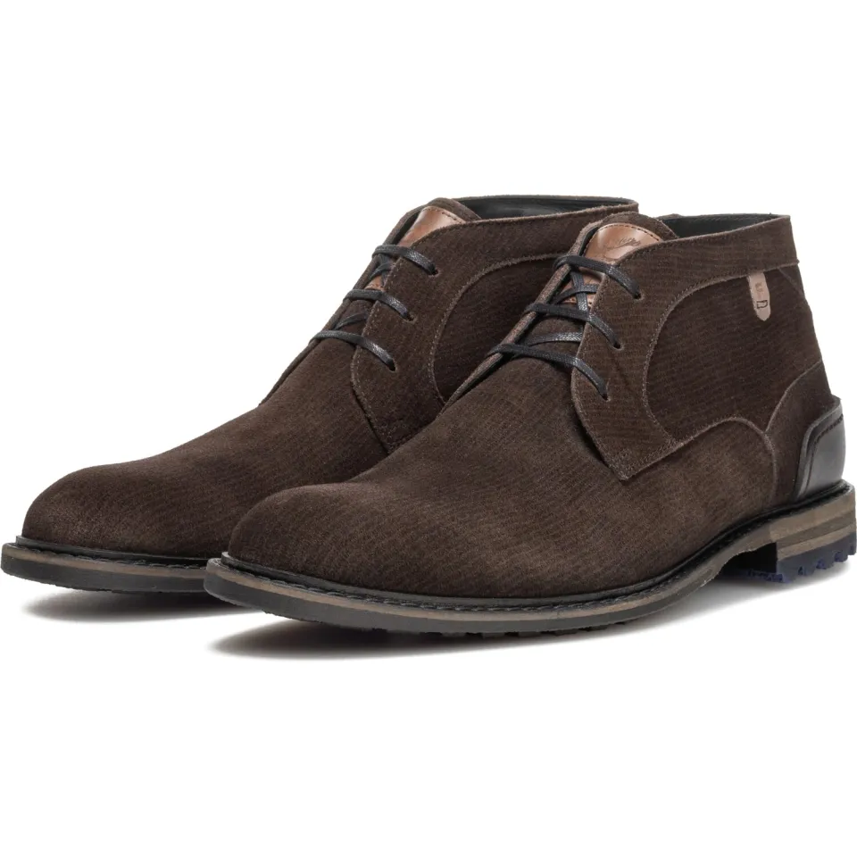 Floris Van Bommel Heren Boots Sfm-50159 Crepi - Bruin, foto 2