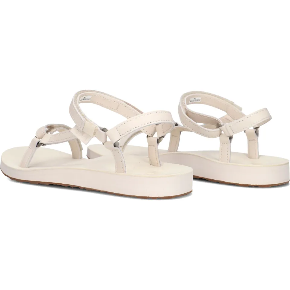 Teva W Original Universal Slim Lea sandalen beige, foto 3