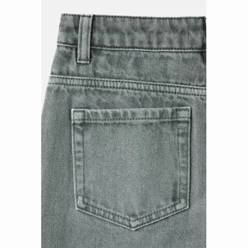 Mango Kids ballon baggy jeans - grey denim, foto 4