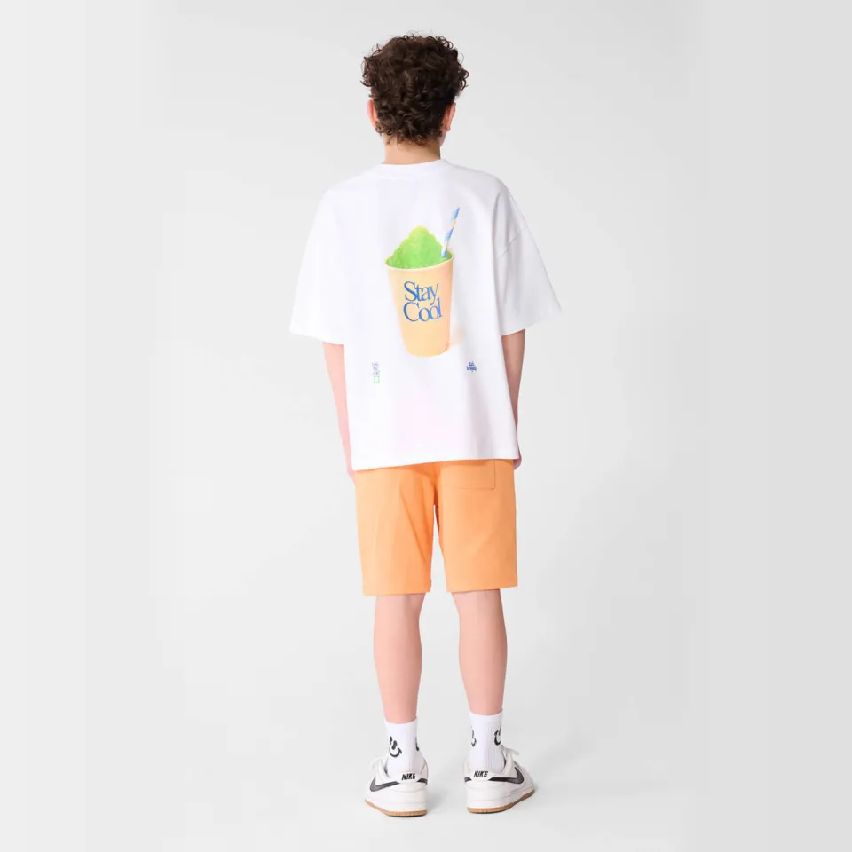 Shoeby sweatshort oranje
