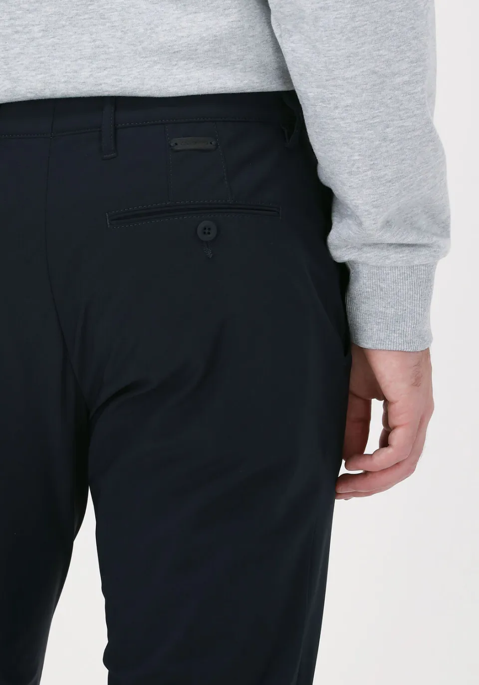 Alberto Water-Repellent Revolutional slim fit broek donkerblauw, foto 4