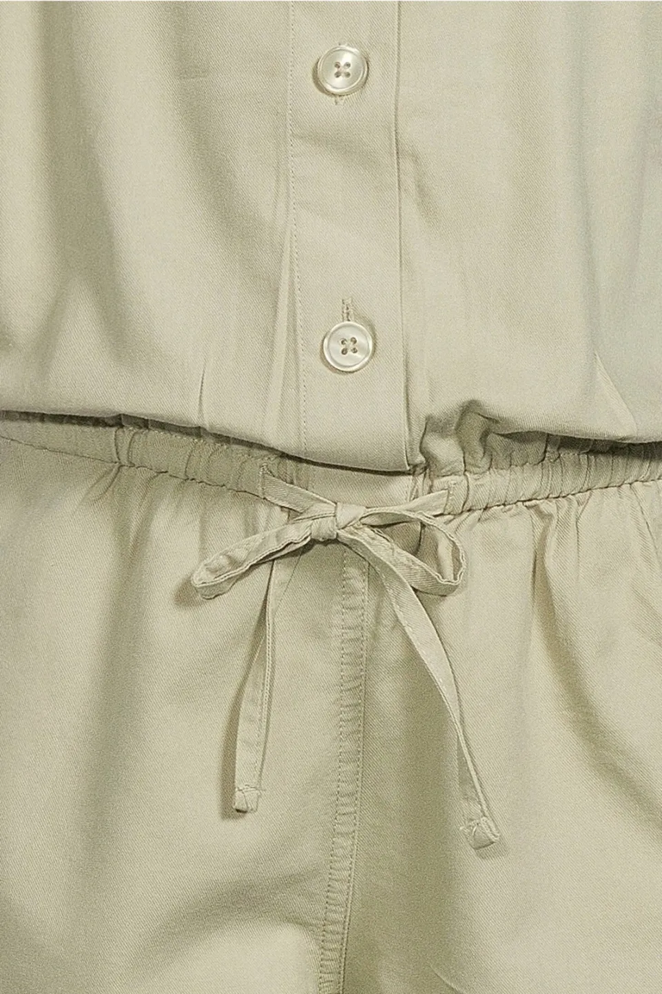Me & My Monkey twill jumpsuit lichtkhaki, foto 5