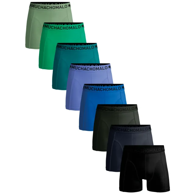 Muchachomalo Heren 8-pack Boxershorts Veelkleurig