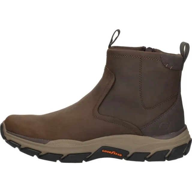 Skechers Evanston hoge sneakers donkerblauw donkerbruin, foto 2