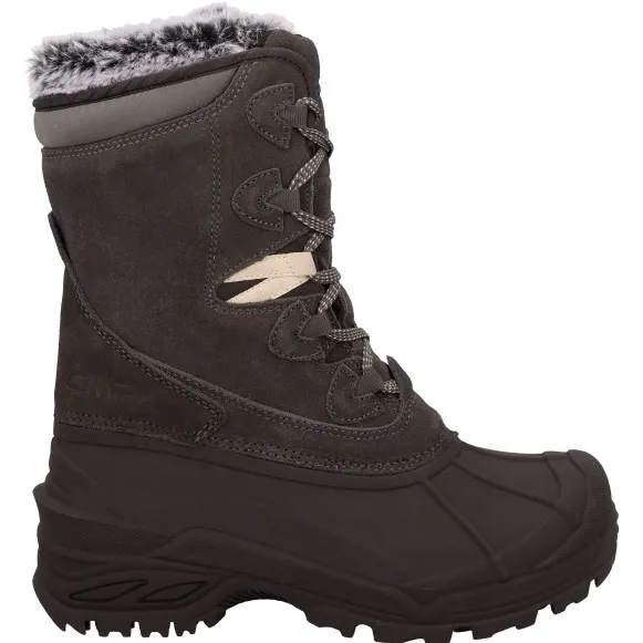 CMP Women's Borhea Snow Boots WP - Winterschoenen, zwart/grijs