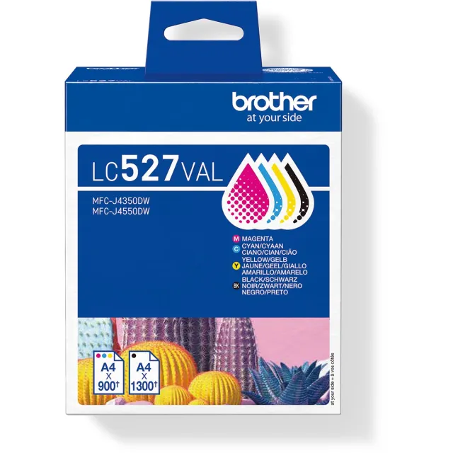 Brother LC-527VAL inktcartridge voordeelverpakking, 4 kleuren