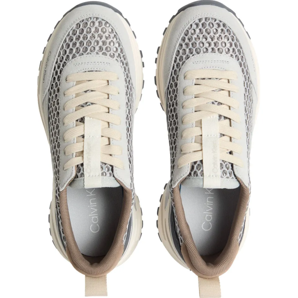 Calvin Klein sneakers zilver/taupe, foto 5