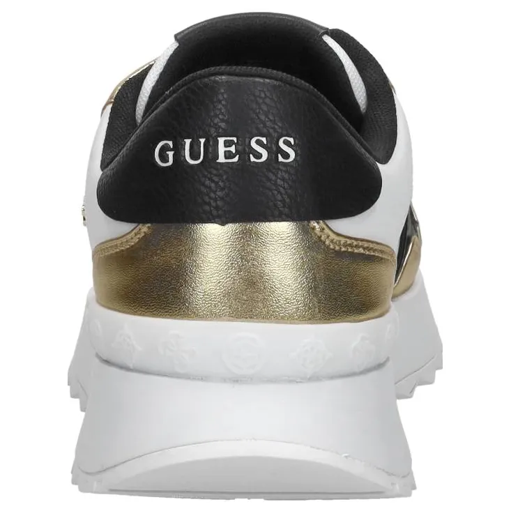 Guess Vinsa 2 lage sneakers wit, foto 4
