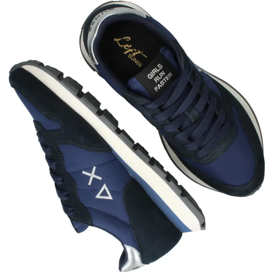 Sun68 Ally Gold Silver sneaker blauw, foto 6