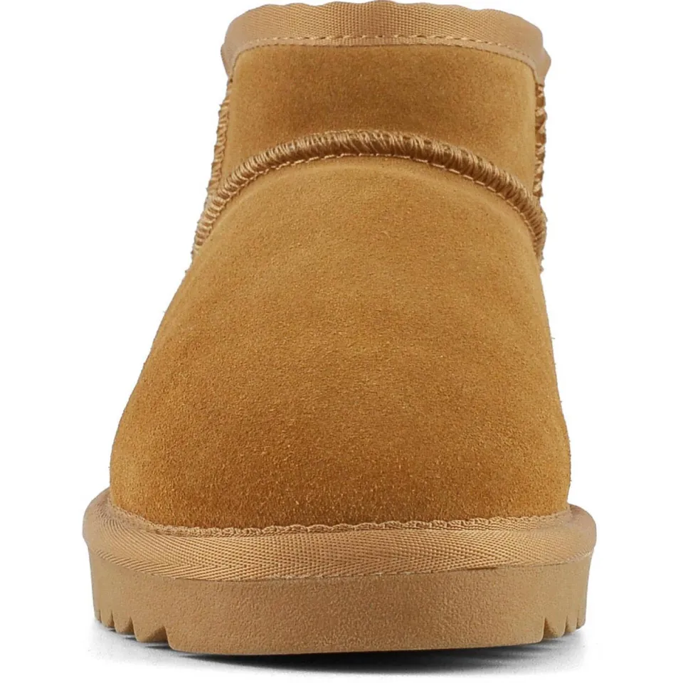 Colors of California suède enkelboots beige, foto 4