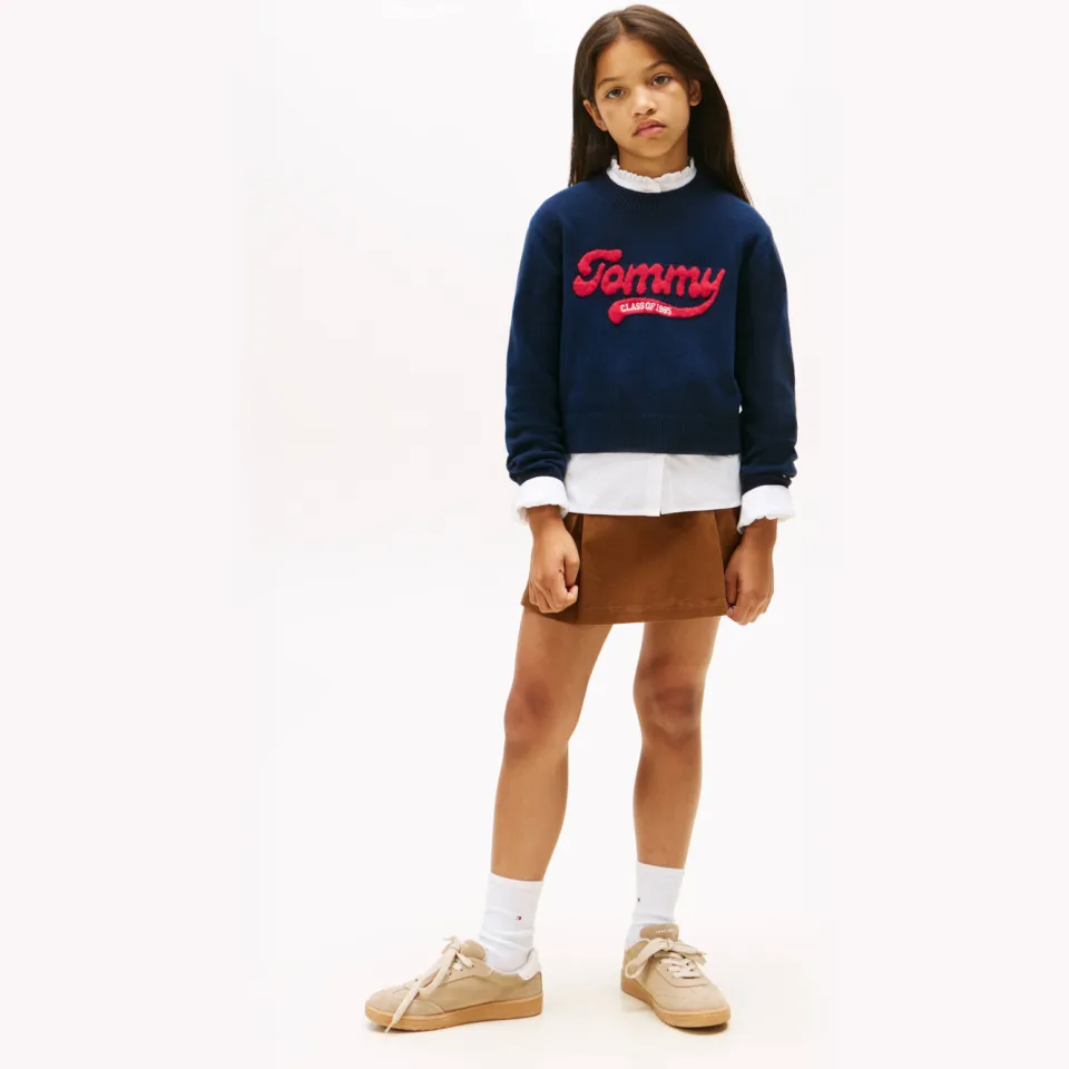 Tommy Hilfiger sweater donkerblauw donkerblauw/rood, foto 2