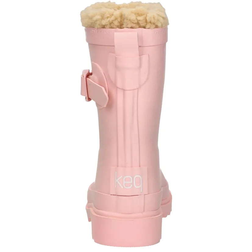 Keq Rainboots Fur regenlaarzen roze, foto 4