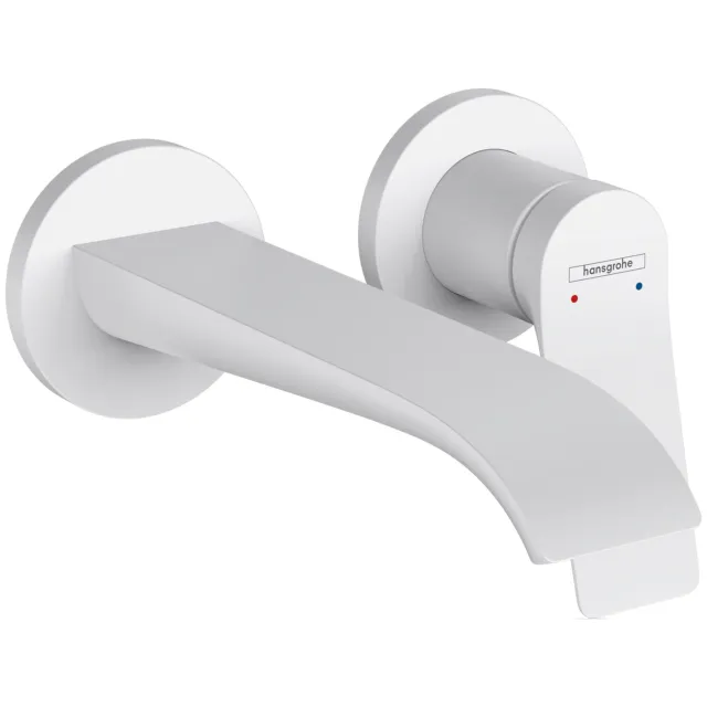 Hansgrohe Vivenis wastafelmengkraan chroom Mat Wit