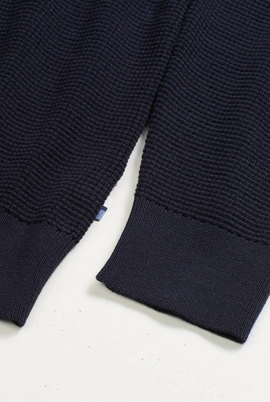 Olymp katoenen regular fit gebreide trui - donkerblauw, foto 2
