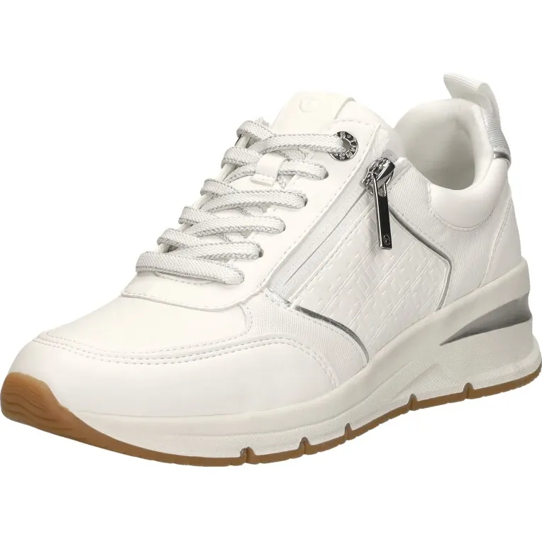 Tamaris veterschoenen wit, foto 3