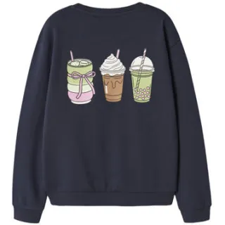 NAME IT KIDS sweater met backprint - donkerblauw, foto 3