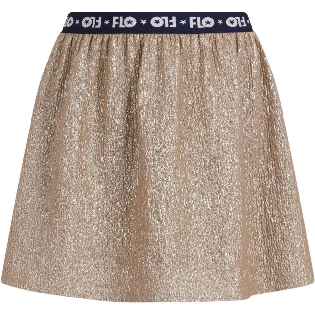 Like Flo korte A-lijn rok met glitters goud, foto 2
